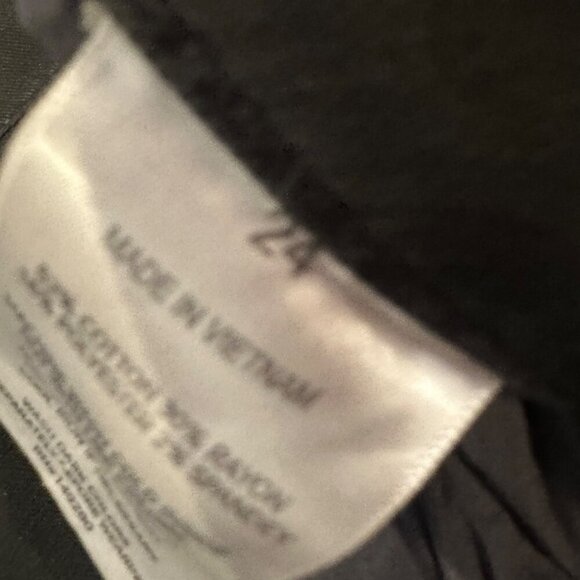 SLINK JEANS BLACK DENIM SHORTS CURVY SIZE 24 - Picture 5 of 9